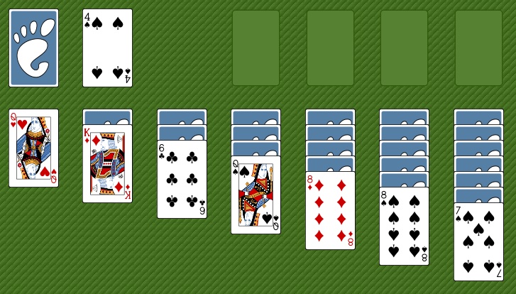 solitaire - solo game for kids