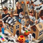 Haunted House Craft for kids