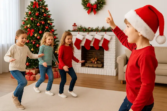 Santa Secret Instructions – Fun Christmas Listening Game for Kids
