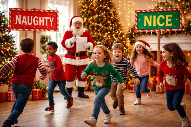 Santa’s Naughty or Nice Game